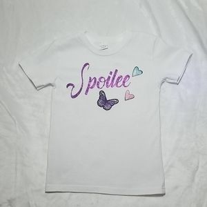 Toddler Girl White 4t Spoilee T Shirt